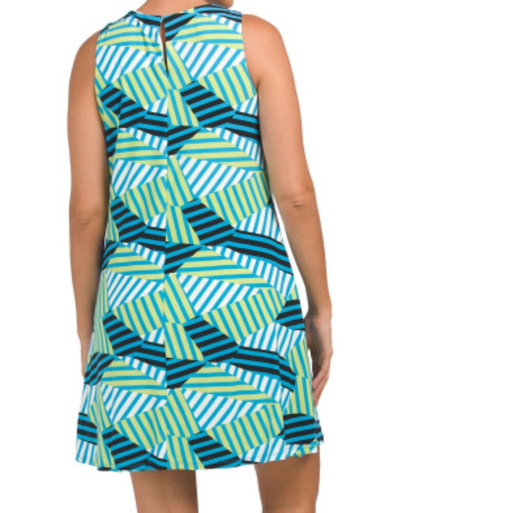 Anne Klein Tropical Gwen Swing Dress NWT - Picture 2 of 8